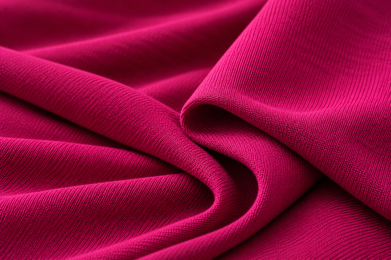 Magenta single jersey knitted fabric